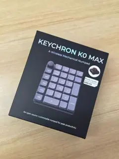 KEYCHRON K0 MAX 茶軸タクタイル ホットスワップ対応 ロープロ