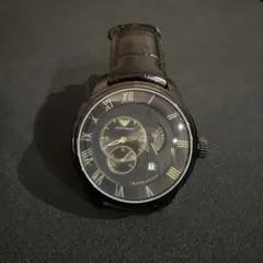 2026年最新】EMPORIO ARMANI 文字盤カラー：ブラック メンズ 自動巻き 