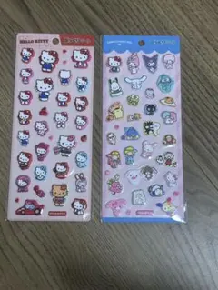 サンリオ　ぷっくりシール　ハローキティ　サンリオキャラクターズ