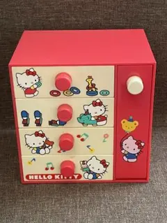 サンリオ ハローキティ　ミニチェスト　小物入れ　昭和レトロ
