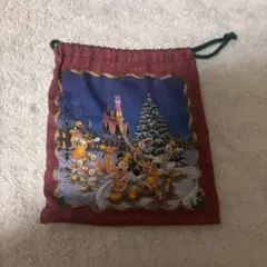 ディズニーランド　2001年　巾着　クリスマス限定