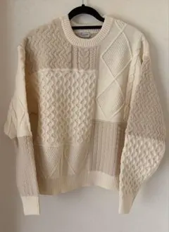【新品】The Craft Crew PRODUCTSパッチワークニット 長袖
