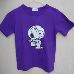 スヌーピー Tシャツ 紫 100のサムネイル