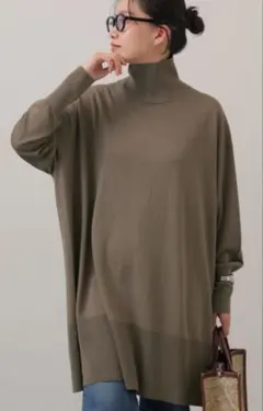 2026年最新】grossy タートルネックロングプルオーバーの人気アイテム