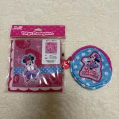 ディズニー ミニパル ミニー ミニタオル ハンカチ カプセルトイ