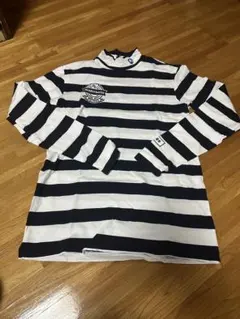 長袖モックネック