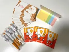 ボールペン・メモ帳・メモ付箋セット　【ZAQ （ざっくぅ）】のサムネイル
