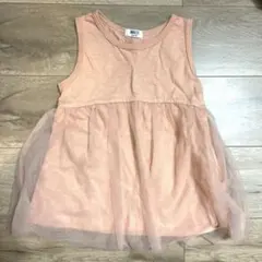 ブリーズBREEZE ノースリーブシフォンTシャツ　110のサムネイル
