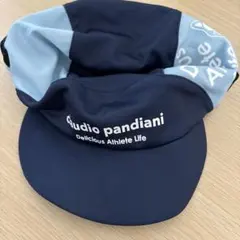 claudio pandiani キャップ ネイビー/ライトブルーのサムネイル