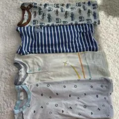 ワコール　子供用 綿パジャマ　110-125 4枚セット