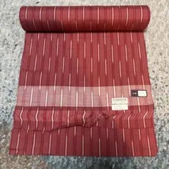 え*こ様 赤色　着物　反物　正絹.絹100％