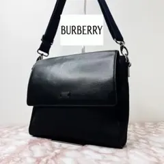 ザキッズ 様専用BURBERRY BLACK LABEL 2WAY レザートート - メルカリ