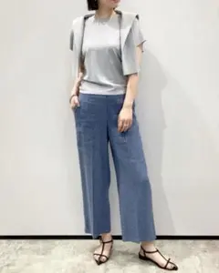 Theory Wooster Crepe ニットカーディガン アイスブルー S Theory Wooster Crepe ニットカーディガン アイスブルー S - メルカリ
