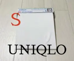 ●新品タグ付き●ユニクロレディースエアリズムUVカット長袖Tシャツ●ホワイト・S