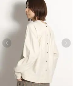 niko and... 襟フリル2WAYブラウス　サイズ3（Mサイズ）