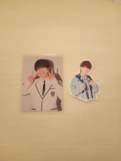 なにわ男子 大橋和也 トレカ ステッカー　HARD WORK ファミクラ限定盤