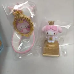 マイメロ　マイメロディ　リボンチャーム　ミニトロフィー