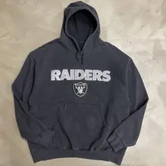 アメフト NFL レイダース 2022 パーカー ブラック Mサイズ【新品】 ファナティクス NFL パーカー プライマリーロゴ レイダース