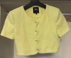 【 ZARA 】ショート丈カーディガン Sサイズ