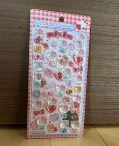 ハローキティ ボンボンドロップシール