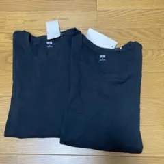 専用　UNIQLO ブラック クルーネック Tシャツ Mサイズ