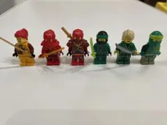 【正規品】レゴニンジャゴー ミニフィギュア 6体セット