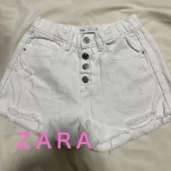 ＺＡＲＡ　ダメージショートパンツ　サイズ９