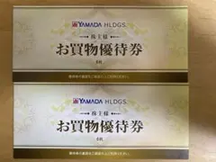 ヤマダ電機 株主優待券 12枚 6000円分