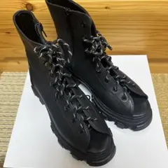 RODEO CROWNS ブラックブーツ サンダル　厚底
