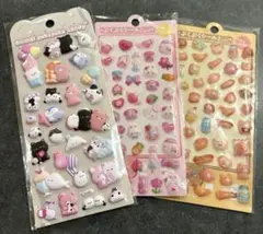 アニマルぷくぷくキャンディシール ぷくぷくシール まとめ売り