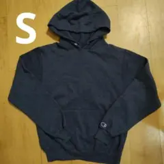 Champion ダークネイビー フード付きパーカー裏起毛