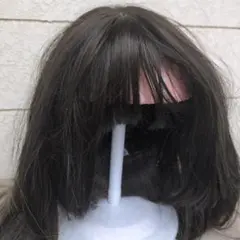 ⑻ブラウン グリーン系 ウィッグ ストレート