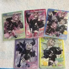 ホロライブ　セブンイレブン　クリアカード　コンプリートセット　秘密結社holoX