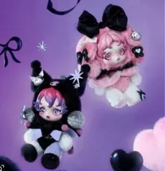 【お顔厳選】スカルパンダ　マイメロ クロミ　セット　ぬいキー　ショッパー2枚付