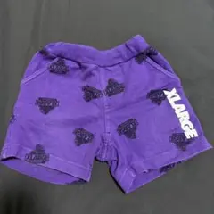 XLARGE KIDS 紫色 パンツ サイズ90