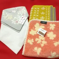 【新品】INED・宇野千代 ・TROUSSEAU ハンカチ 3点セット