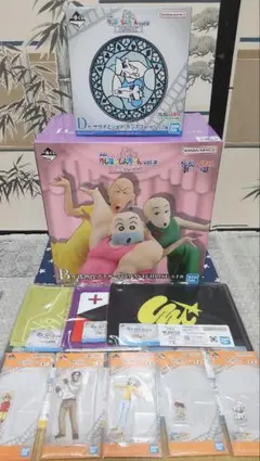 一番くじ劇場版クレヨンしんちゃんvol.2 B賞珠由良ブラザーズ、下位賞15種付