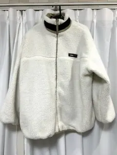 【美品】Javaコラボ　リバーシブルボアブルゾン