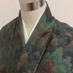 KJ2079 大島紬 身丈155cm 着物 正絹