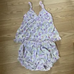 tutuanna 花柄 フリル キャミソール ショートパンツ セットのサムネイル