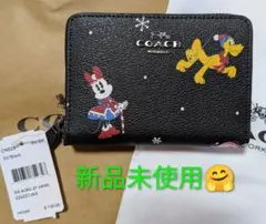 新品 COACH ディズニー コラボ 二つ折り財布のサムネイル