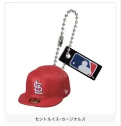 MLB ニューエラ　セントルイス・カージナルス カプセルトイ ミニキャップ