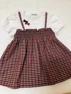 ファミリア　半袖チュニック　110