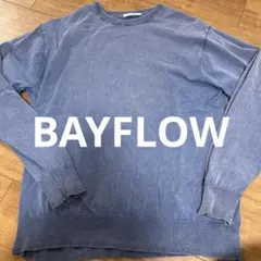 BAYFLOW ビンテージ風の上品なコットンセーター