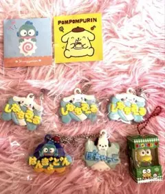 サンリオ ガチャ キーホルダーセット メルヘン工房 おなまえホルダー