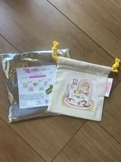 スリコ　リボン　70周年　コラボ　姫ちゃんのリボン　巾着　ポーチ