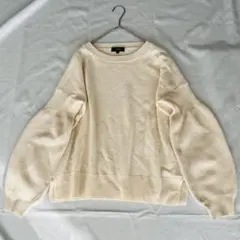 【美品】theory セオリー カシミヤ混 クルーネックニット S ゆったり