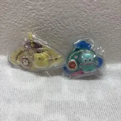 サンリオ パッケージチャーム　ポムポムプリン、ハンギョドン