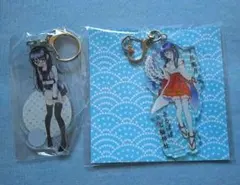 温泉むすめ　「下呂美月」のアクリルキーホルダー　巫女Verのセット