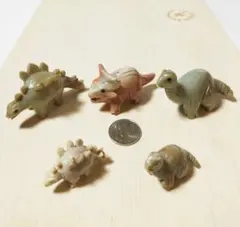 天然石 亀の置物 8体セット オブジェ - メルカリ